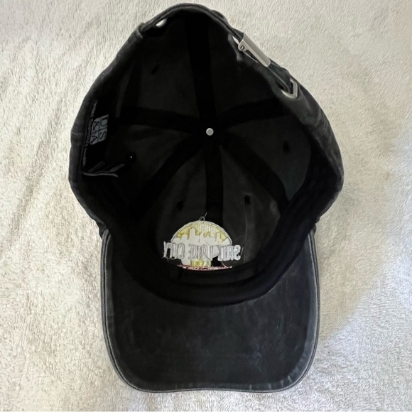 Salt Lake City Embroidered Cotton Dark Grey Adjustable Cap - Picture 6 of 15